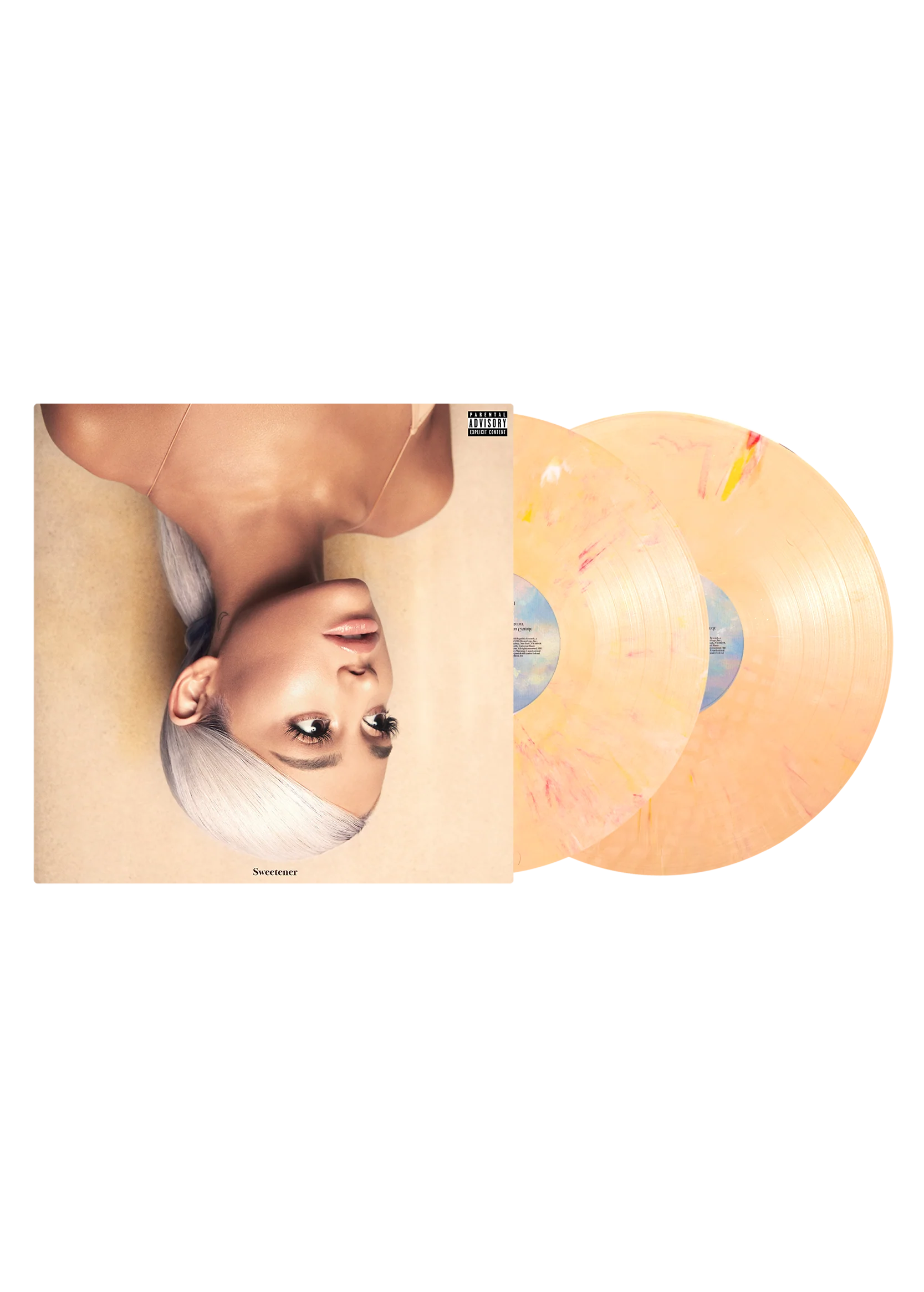 ARIANA GRANDE - SWEETENER - EXCLUSIVE OPAQUE PEACH VINYL 2LP