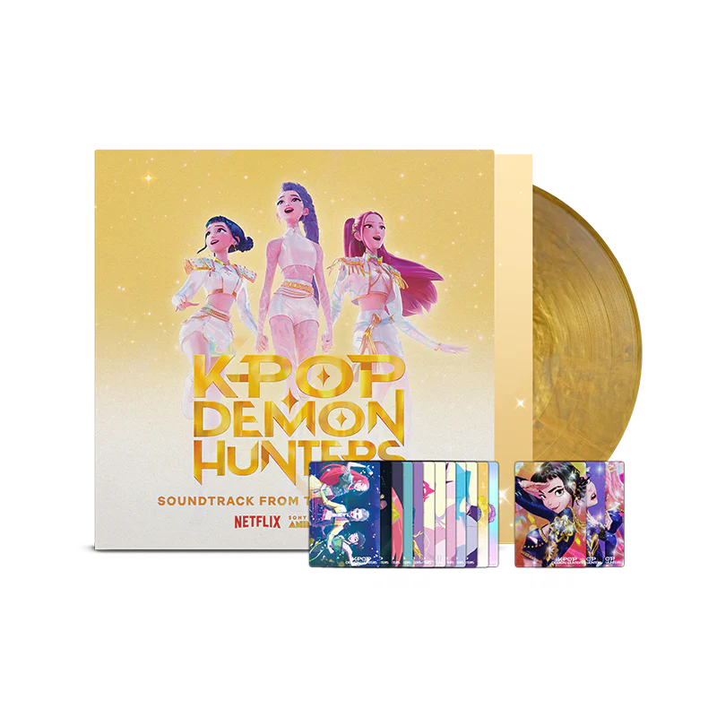 HUNTR/X, Saja Boys - KPop Demon Hunters (Soundtrack From The Netflix Film) - Golden Edition Vinyl PREORDER Ships March 13, 2026