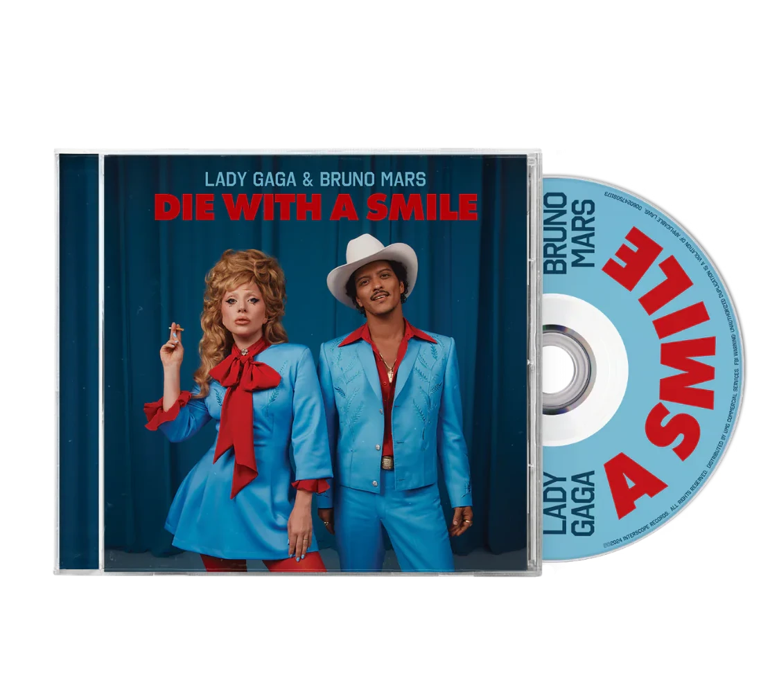 Lady Gaga, Bruno Mars - Die With A Smile CD Single
